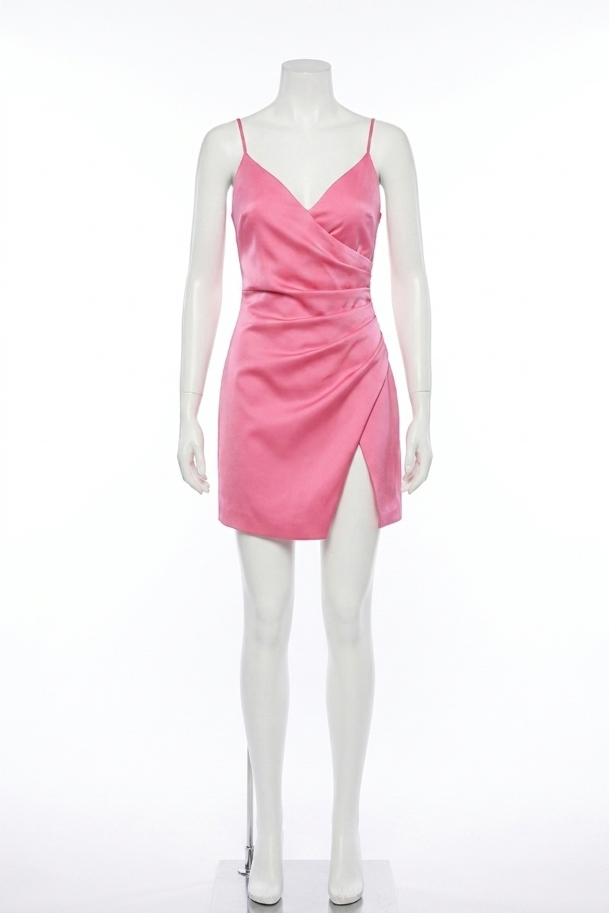 NEW ELLIATT artistry mini dress in fuchsia